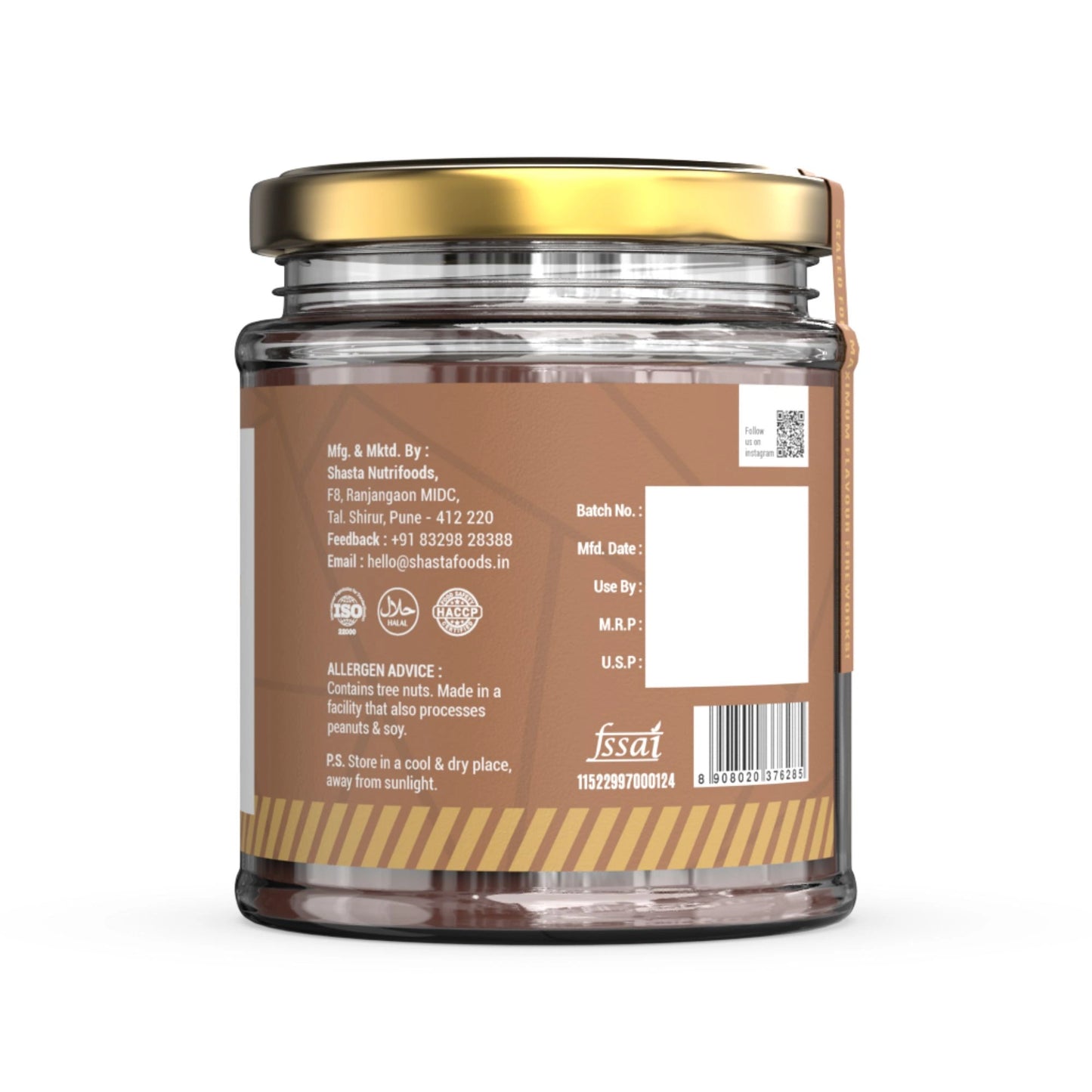 Marzipan Almond Butter Nutrition Facts - Beeza Nut Butters