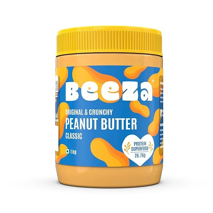 Peanut Butter Crunchy Product Description - Beeza Nut Butters