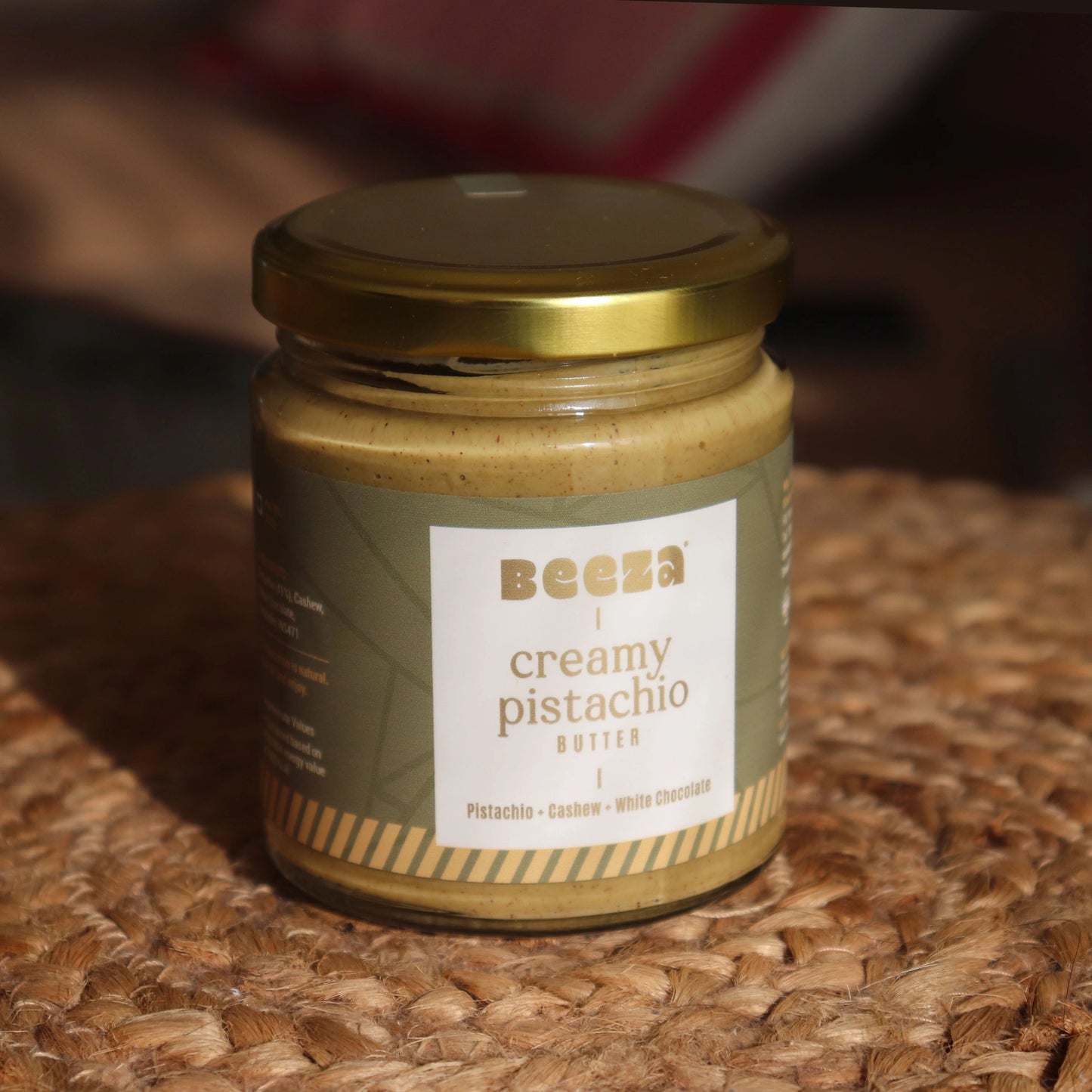 Creamy Pistachio Butter - Beeza Nut Butters