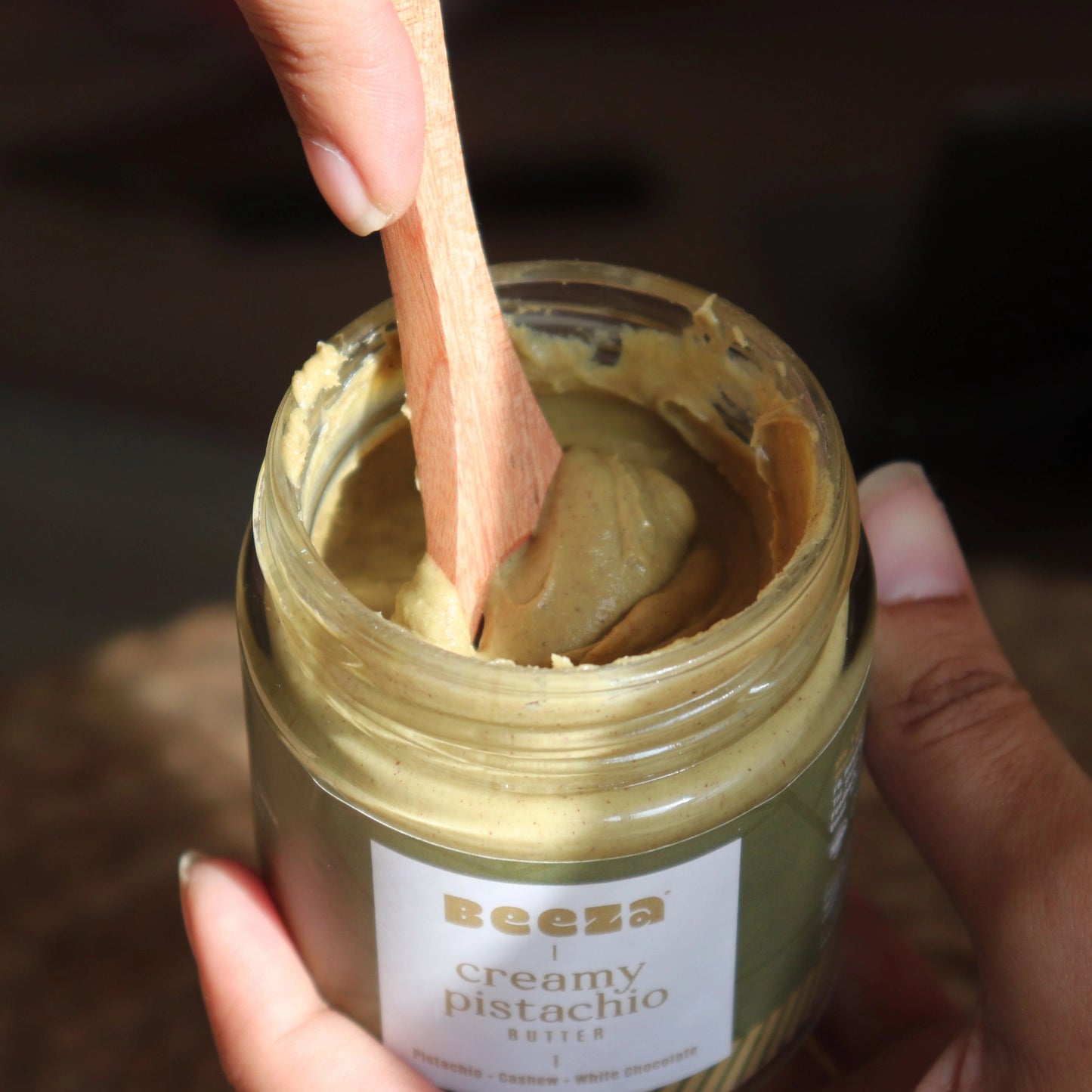 Creamy Pistachio Nut Butter - Beeza Nut Butters