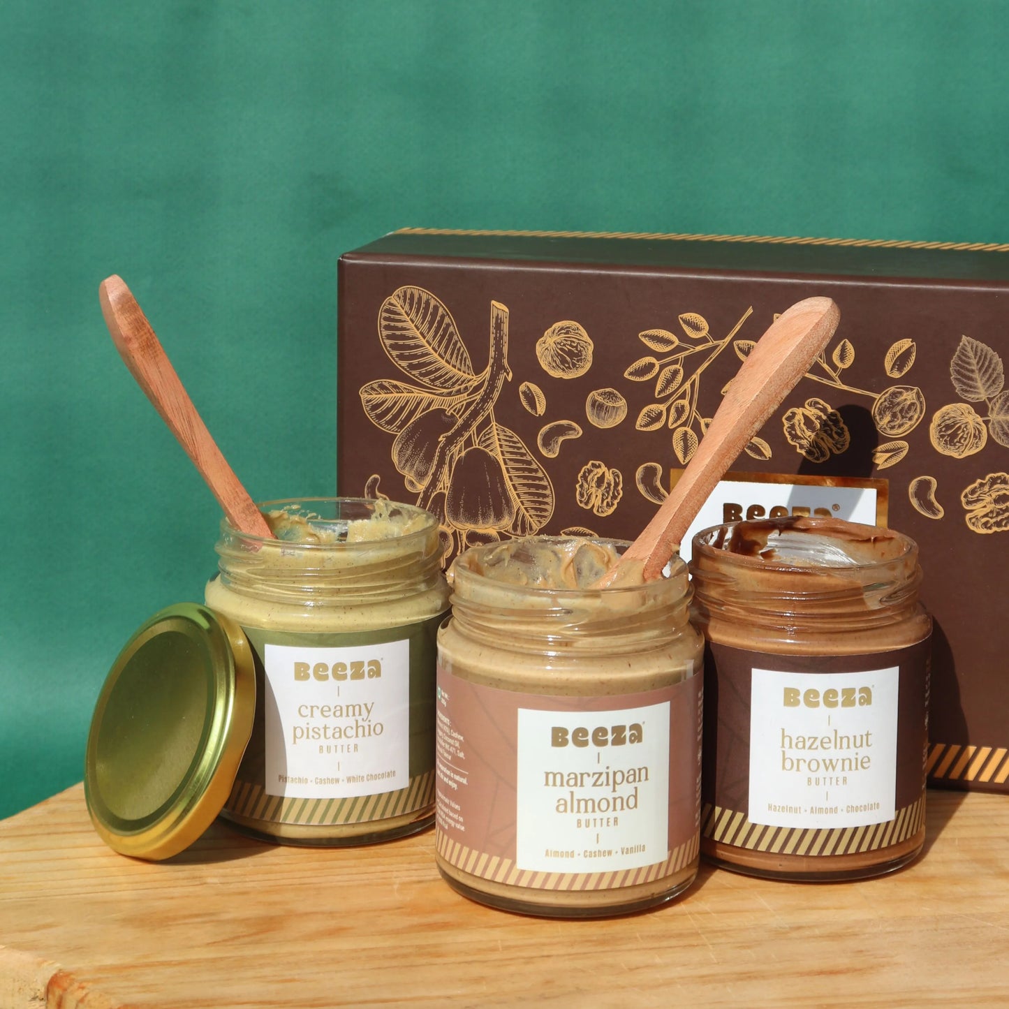 Gift Box Trio Nut Butters - Beeza Nut Butters