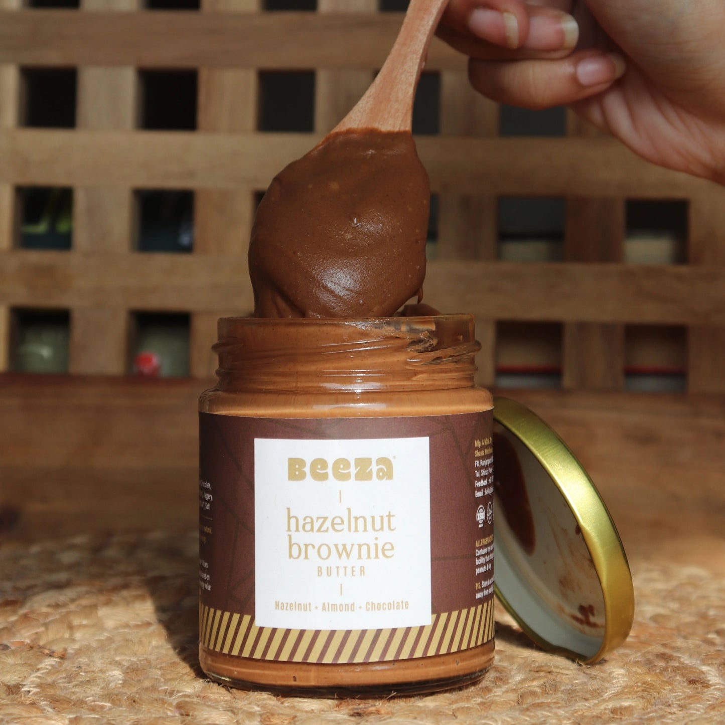 Hazelnut Brownie Chocolate Spread - Beeza Nut Butters