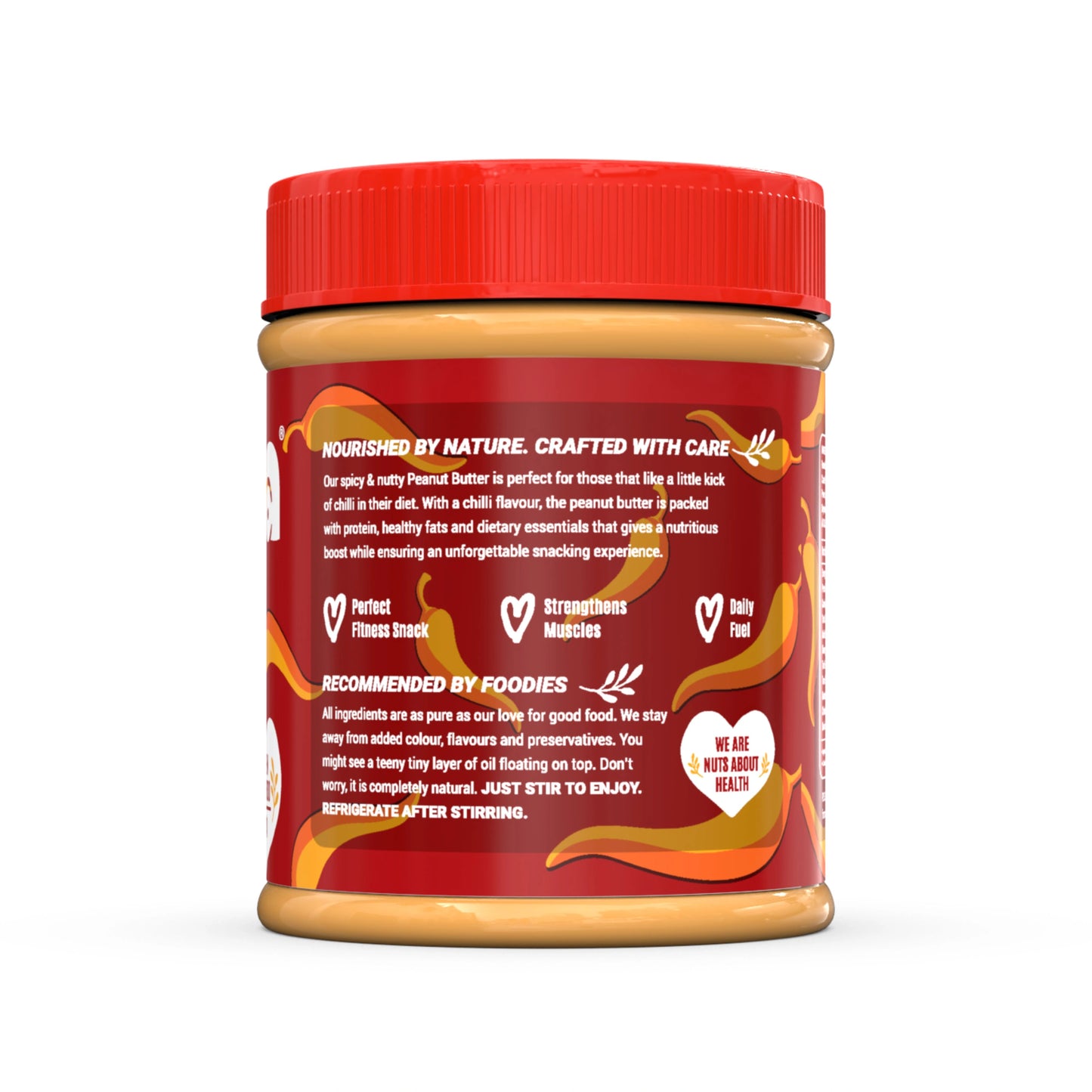 Peanut Butter Chilli Product Description - Beeza Nut Butters
